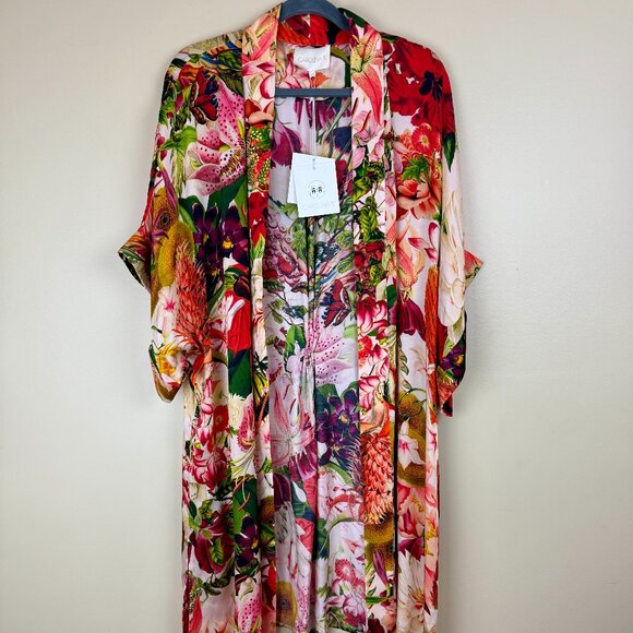 CAROLINA K WILDFLOWER STUNNER KIMONO/ROBE - Picture 14 of 15